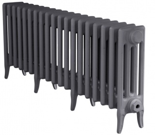 Victorian 4 Cast Iron Radiators 460mm - 19 Section